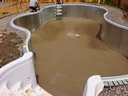 Hole Liner Inground Pool Installation