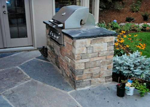 Natural Stone Barbeque